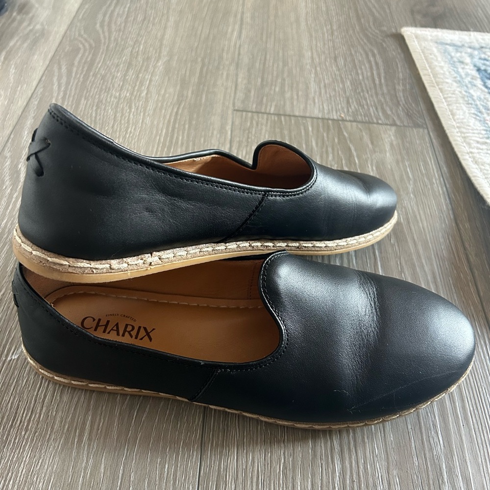 Black Charix flats